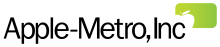 Apple Metro Inc Logo